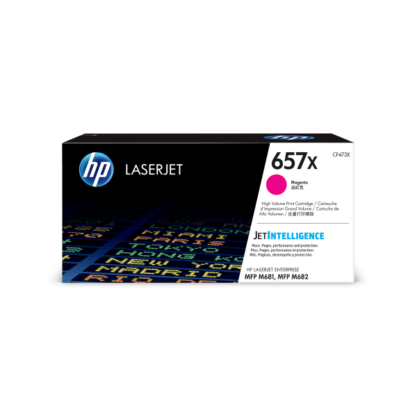 HP 657X Magenta High Yield Toner Cartridge, Prints Up to 23,000 Pages (CF473X) | Quill