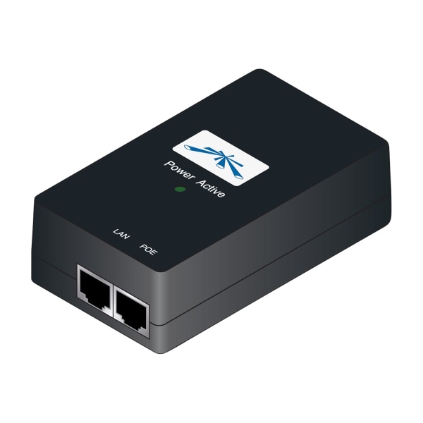 Ubiquiti POE-50-60W Power over Ethernet Injector - 120 V AC, 230 V AC Input - 50 V DC Output - 1 x Ethernet Input Port(s) - 1 x Ethernet Output Port(s