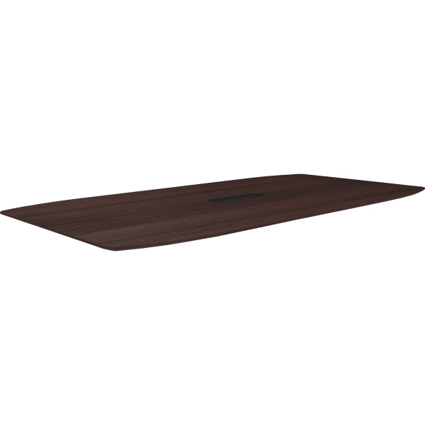 Lorell LLR18232 96 in. Relevance Rectangular Tabletop  Espresso (incomplete) table top only 