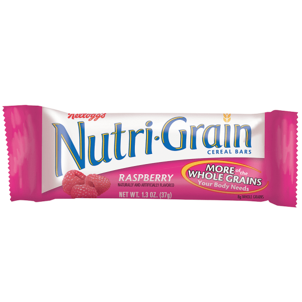 UPC 038000358487 product image for Kellogg's® Nutri-Grain Bars, Raspberry, 1.3 Oz, Box Of 16 | upcitemdb.com