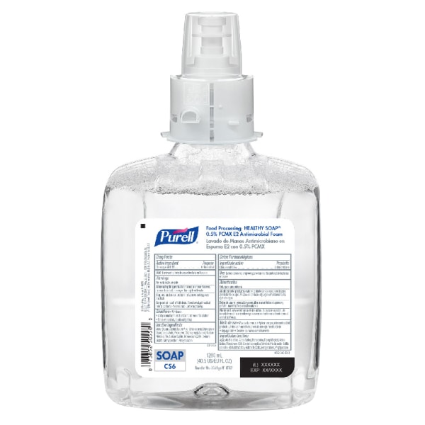 Purell® Food Processing Healthy Soap Foaming Handwash Refills, Unscented, 40.5 Oz, Pack Of 2 Refill Bottles
