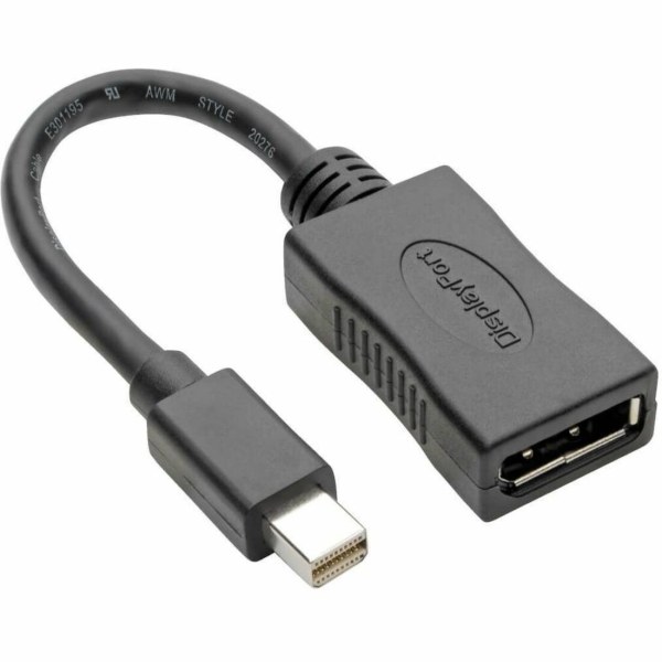 Mini DisplayPort to DisplayPort Adapter Converter 4K  60Hz mDP to DP 6in