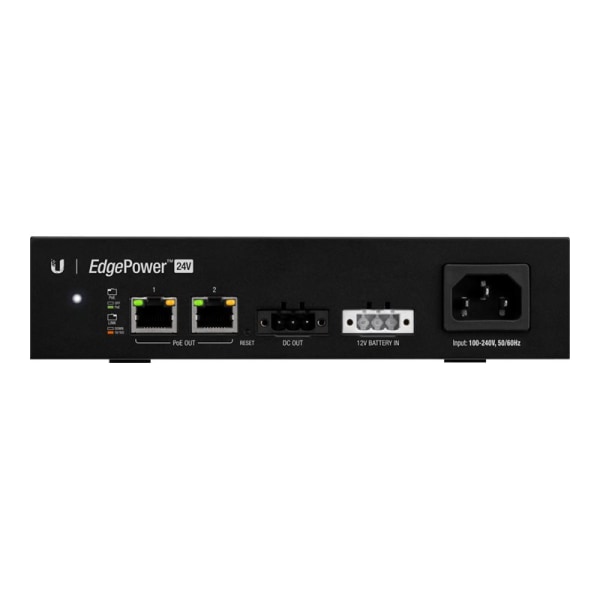 Ubiquiti Networks EdgePoint EP-24V-72W - Power supply - AC 100-240 V - 72 Watt - Ethernet 10/100 - EP-24V-72W - Electronics The EdgePower 24V 72W is a UNMS monitored and mana sku EP-24V-72W