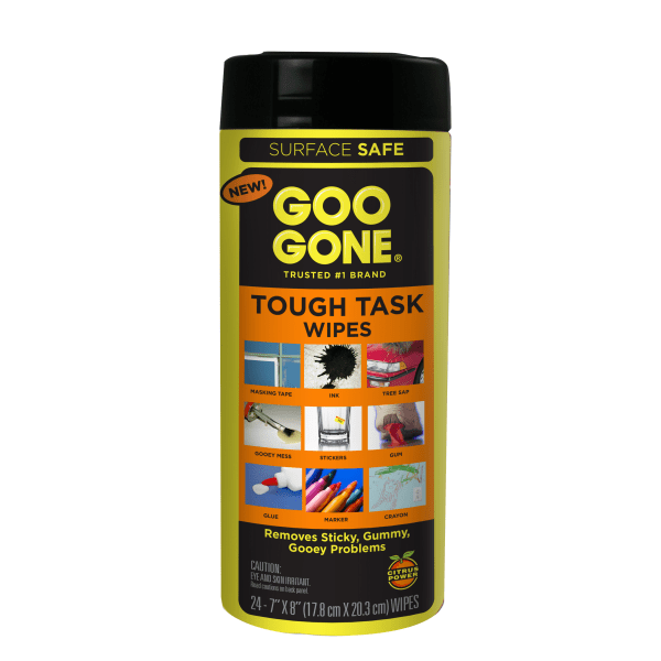 UPC 070048020001 product image for Goo Gone® Tough Task Cleaner Wipes, Citrus Scent | upcitemdb.com