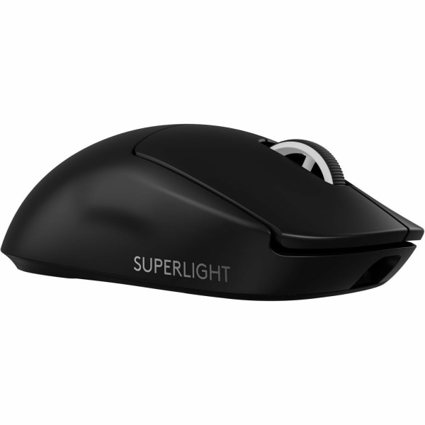 G PRO X Superlight 2 Lightspeed Gaming Mouse - Opto-mechanical - Wireless - Rechargeable - Black - 1 Pack - USB 2.0 - 32000 dpi - 5 Button(s)
