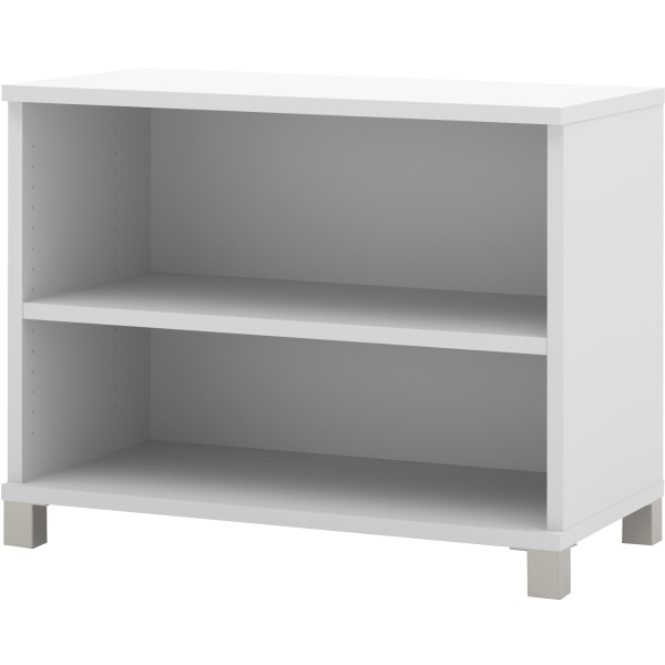 Photos - Wall Shelf Bestar Pro-Linea Small Shelving Unit, 28-7/16"H x 35-5/8"W x 19-1/2"D, White 120160-1117 