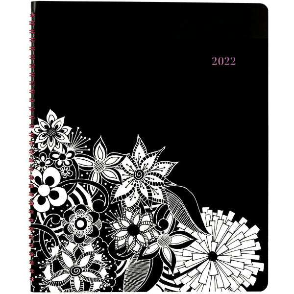 AT-A-GLANCE&reg; Cambridge FloraDoodle Weekly/Monthly Appointment Book 6292662