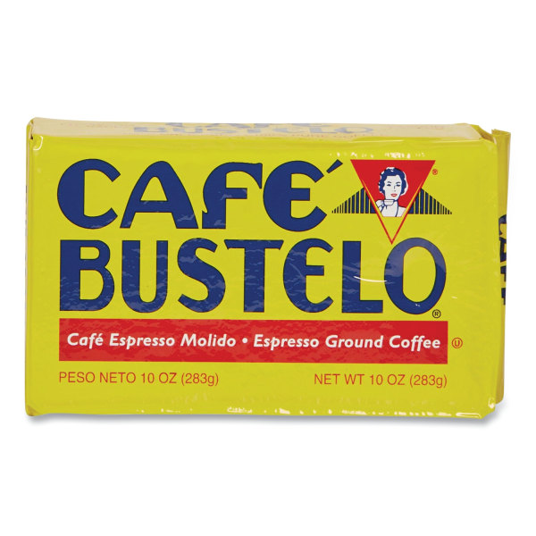 Cafe Bustelo Café Bustelo Espresso Ground Coffee, Dark Roast, 10 oz, Each (7447101720) | Quill