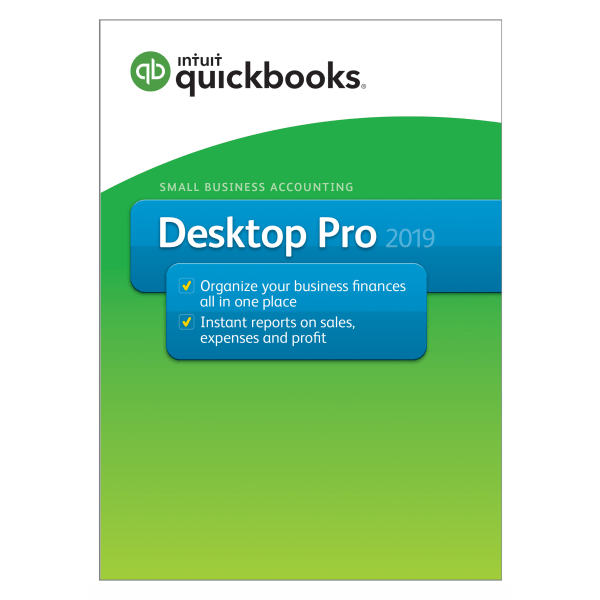 UPC 028287553811 product image for Intuit® QuickBooks® Desktop Pro 2019, Disc | upcitemdb.com
