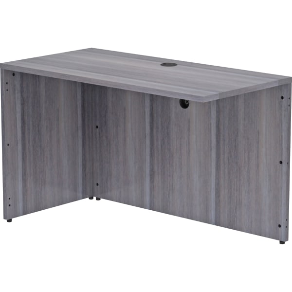 Lorell Essentials Series 48 Return Shell, Weathered Charcoal (LLR69554) | Quill