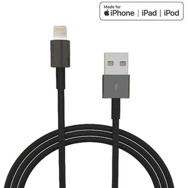 4XEM 3Ft 1M Black charging data and sync Cable For Apple iphone 5 5s 6 6s 6plus 7 7plus - 4XEM 3Ft 1M Black charging data and sync Cable For Apple iph