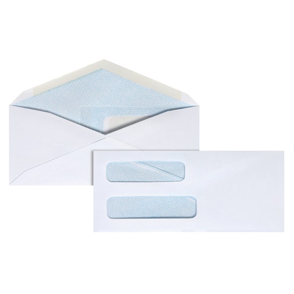 UPC 735854771584 product image for Office Depot® Brand #8 5/8 Security Envelopes, Double Window, 3-5/8