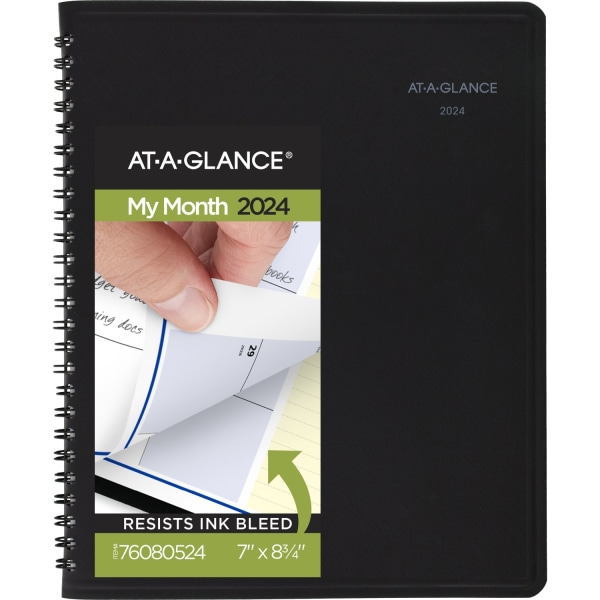 UPC 038576997400 product image for 2024 AT-A-GLANCE® QuickNotes Monthly Planner, 7