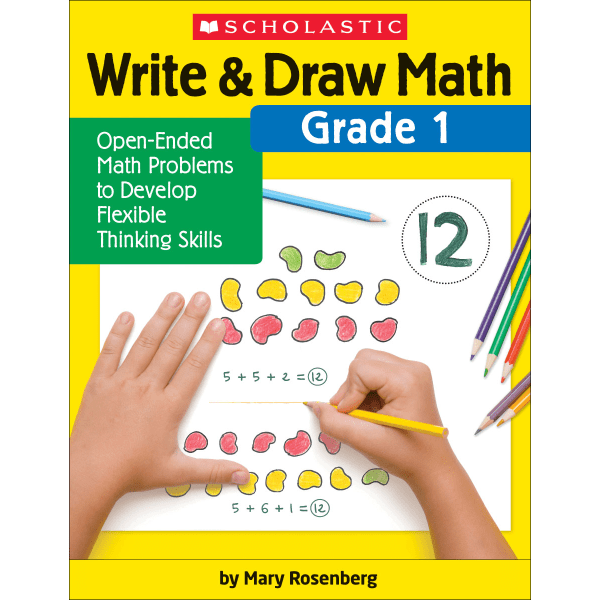 ISBN 9781338314373 product image for Scholastic® Write & Draw Math: Grade 1 | upcitemdb.com