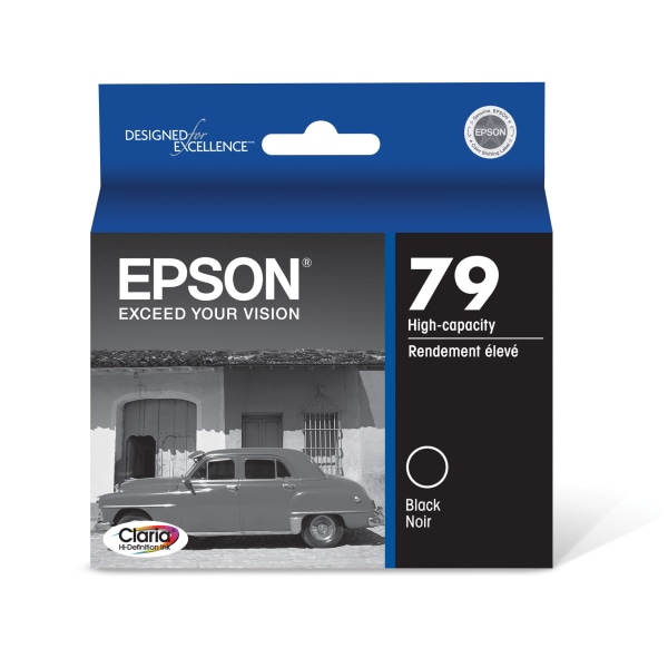 Epson America Inc. EPST079120 Ink Cartridge- for Stylus Photo 1400- 470 Pg Yield- Black