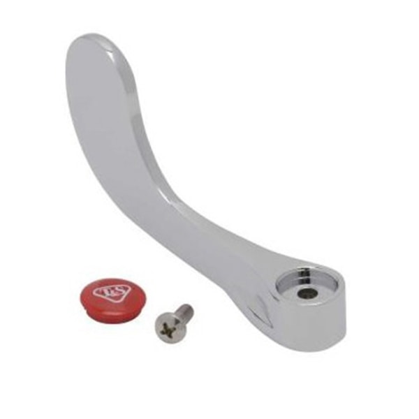 T&S Brass Hot Wrist Handle, 4, Chrome