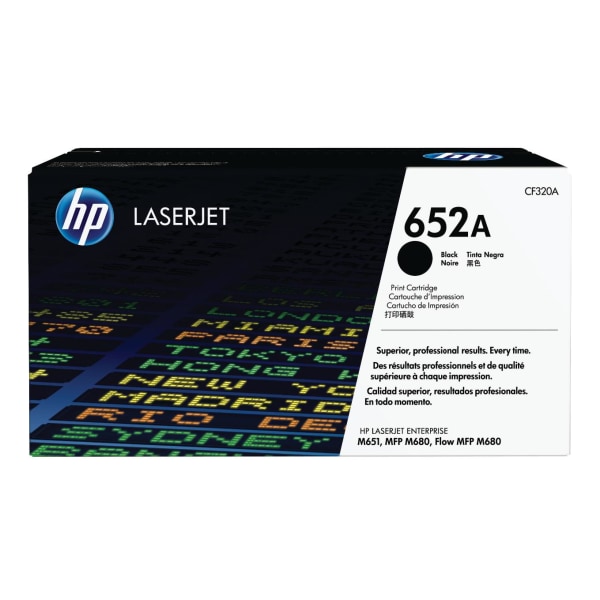 652A Black Toner Cartridge, CF320A