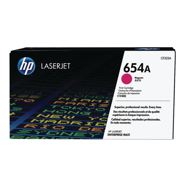 654A Magenta Toner Cartridge, CF333A