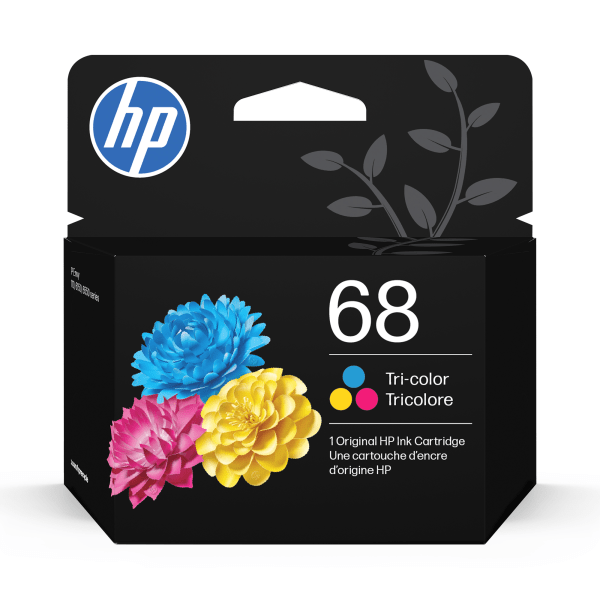 HP Inc. 68 Tri-Color Original Ink Cartridge: Standard Yield Printer Ink Series
