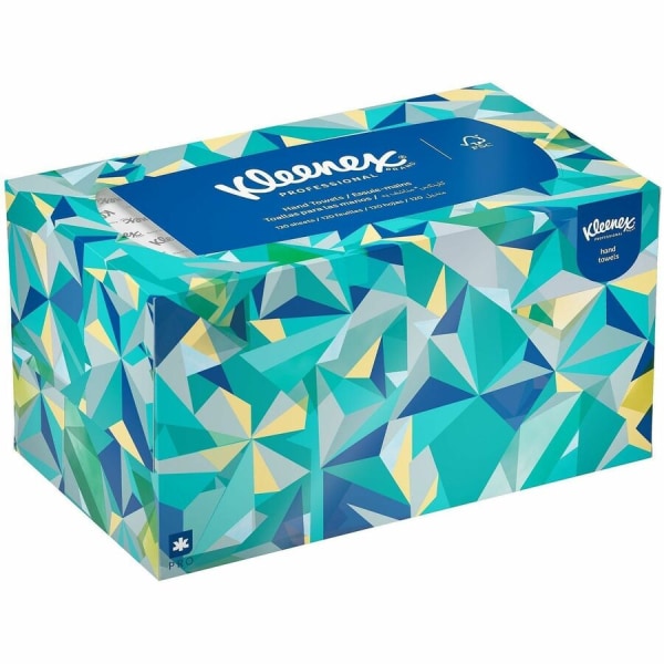 UPC 036000017014 product image for Kleenex® 1-Ply Paper Towels In A Pop-Up Box, Pack Of 120 Sheets | upcitemdb.com