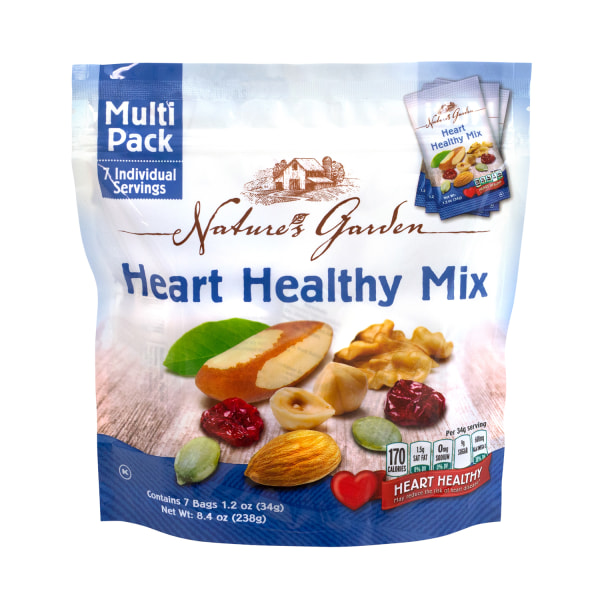 Nature's Garden Healthy Heart Mix, 1.2 oz, 7 Count, 6 Pack