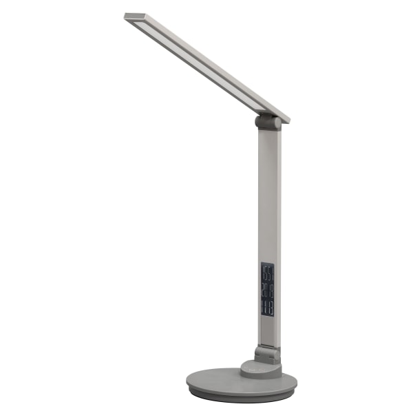 UltraBrite Zen Series Alex LED Desk Lamp, 30-3/4H, Gray