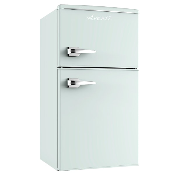 Photos - Fridge Avant Avanti Retro Compact Refrigerator, 2-Door, 3 Cu Ft, 34"H x 20-1/2"W x 18"D 