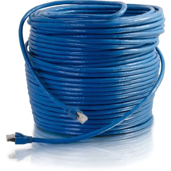 43168 75 Ft. Cat6 Snagless Solid Shielded Network Patch Cable - Blue