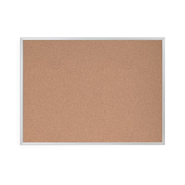 U Brands Cork Bulletin Board, 48 x 36, Aluminum Frame With Silver Finish - 022U00-01 - Office Supplies This silver aluminum frame cork board is a perfect sku 022U00-01