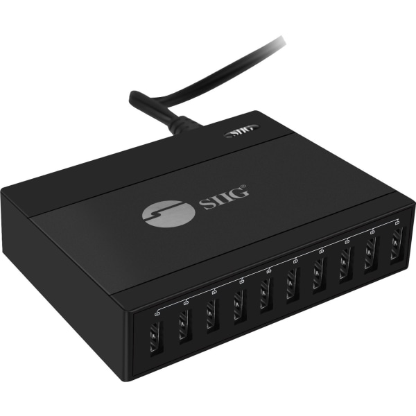 SIIG� 60W 10-Port USB Charger