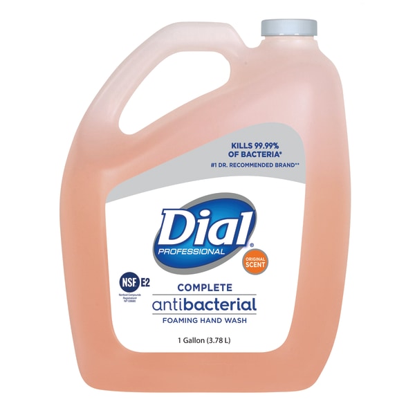 UPC 017000997940 product image for Dial® Complete® Antibacterial Foam Hand Wash Soap, Original Scent, 128 Oz Bottle | upcitemdb.com