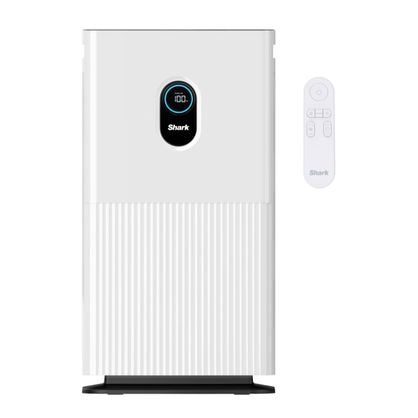 Shark - Air Purifier 6 With Anti-Allergen HEPA Filter Advanced Odor Lock, 1,200 sq. ft., Smart Sensing - White