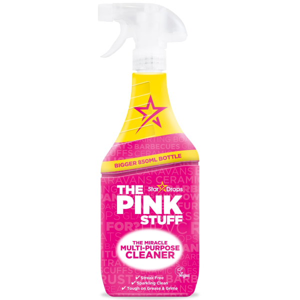 The Pink Stuff Multi-Purpose Cleaner - 25.36 fl oz: Liquid Spray, Fresh Scent, Multi-Surface Use