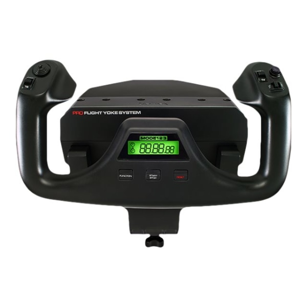 Logitech G 945-000023 Flight Yoke System with Simulation Yoke and Throttle Quadrant, Black | Quill