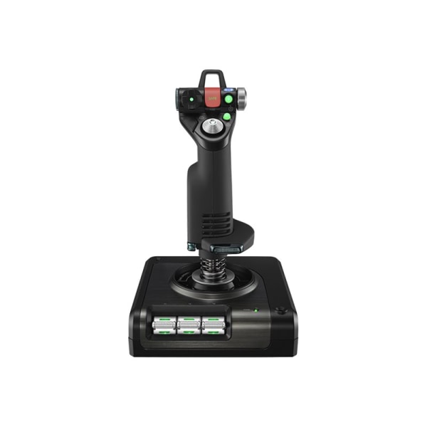 Photos - Joystick Logitech X52 Professional H.O.T.A.S. -  and throttle - wired - for PC 945-000022 