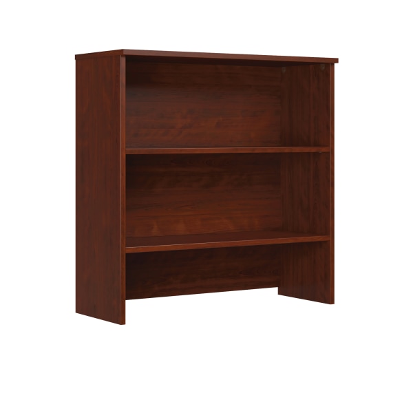 Sauder® Affirm Bookcase Hutch, 36"H x 35-1/2"W x 14-1/2"D, Classic Cherry