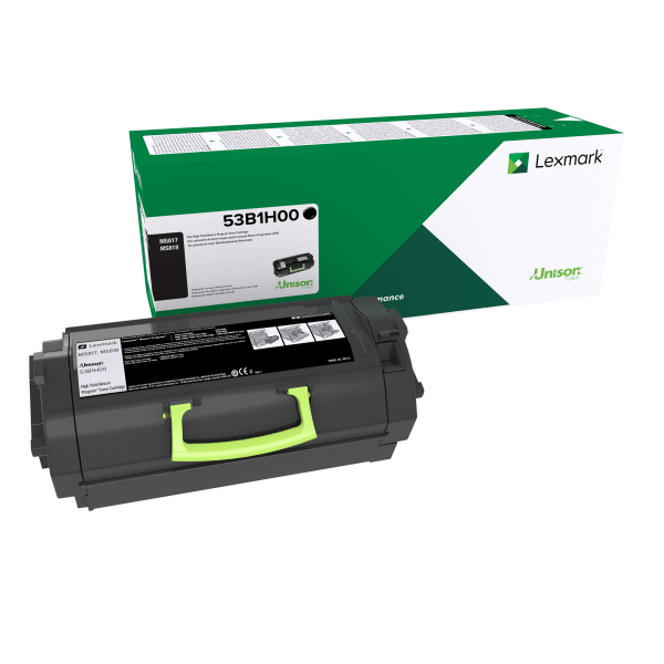 Lexmark  LEX53B1H00  Toner Cartridge  1 Each