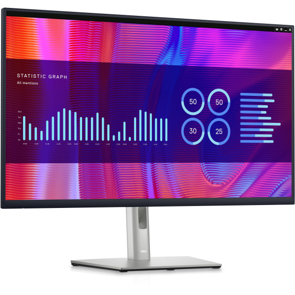 Dell P3223DE 32 Class QHD LCD Monitor 169 Black Silver 315 Viewable Inplane Switching IPS Black Technology DELLP3223DE Dell P3223DE 32 Class QHD LCD Monitor 169 Black Silver 315 Viewable Inplane Switching IPS Black Technology DELLP3223DE