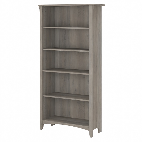 Bush Furniture Salinas Tall 5 Shelf Bookcase