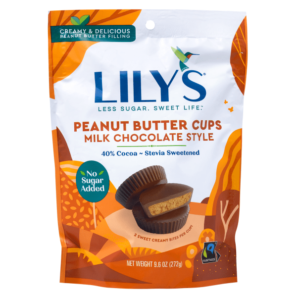 Lily's Milk Chocolate Peanut Butter Cups, 9.6 Oz -  1502