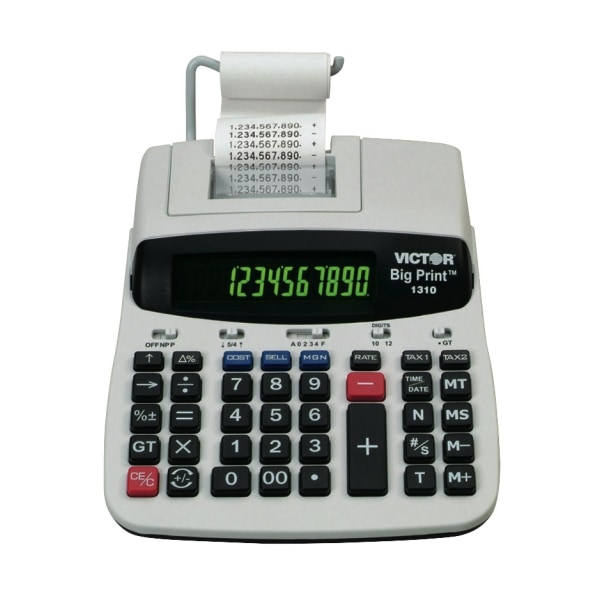 ®  Big Print Calculator - Victor 1310