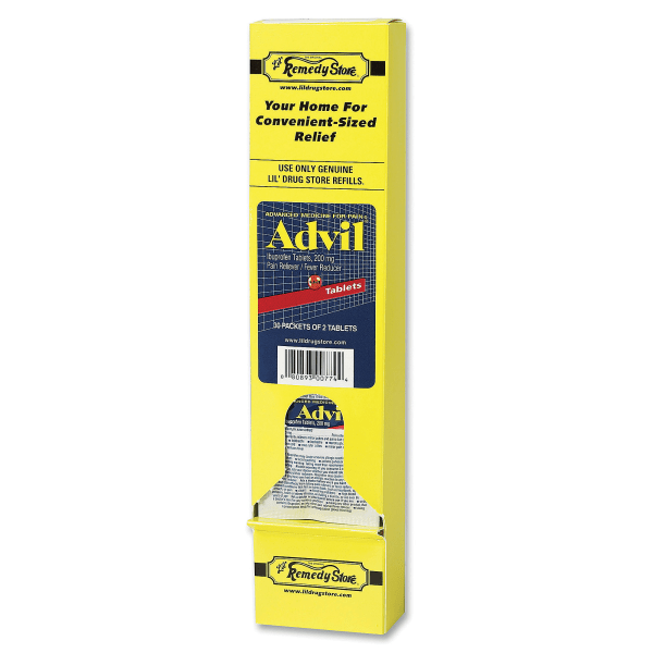 UPC 366715580306 product image for Lil' Drugstore Advil Single-Dose Medicine Packs, 1 Per Packet, Box Of 30 Packets | upcitemdb.com