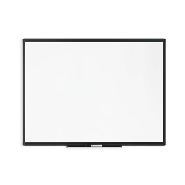 U Brands PINIT Magentic Dry-Erase Whiteboard, 36 x 48, Aluminum Frame With Black Finish