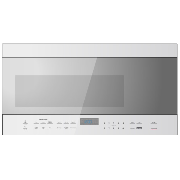 1.6 Cu Ft Over-The-Range Microwave, White - Black & Decker EM044K6BBP2