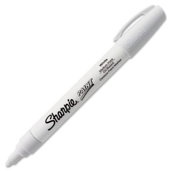 UPC 071641355583 product image for Sharpie� Paint Marker, Bullet Point, White | upcitemdb.com