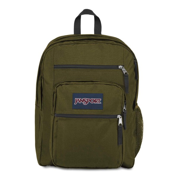 UPC 196247000344 product image for Jansport Big Student Backpack, 70% Recycled, Army Green | upcitemdb.com