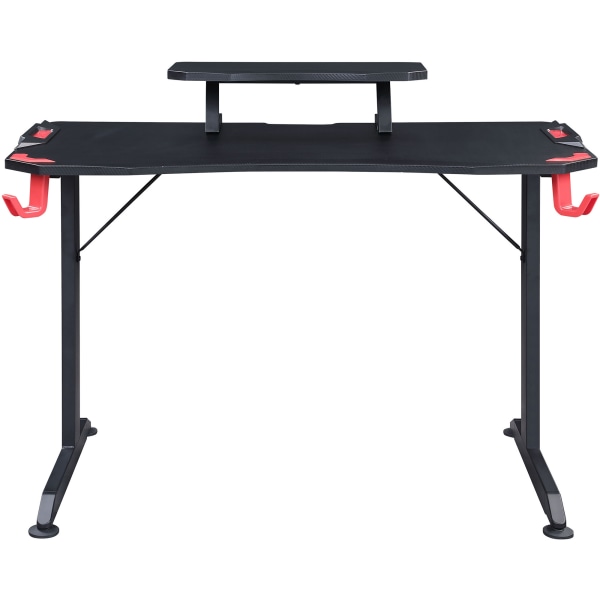 Lorell 48 W Gaming Desk, Black (LLR84393) | Quill