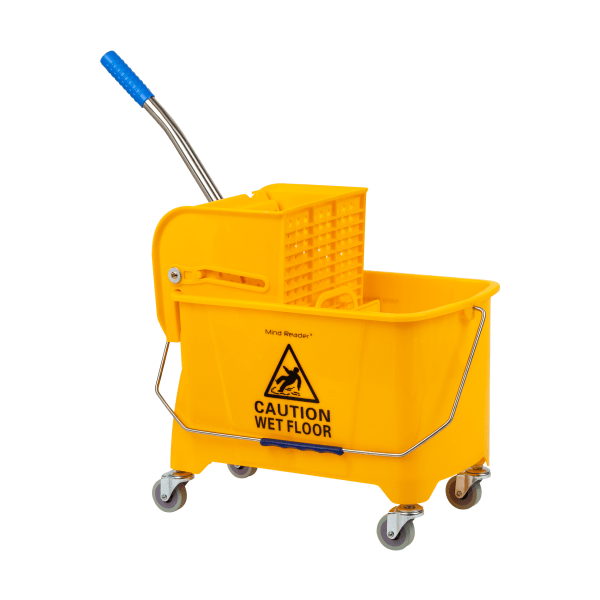 UPC 887530012341 product image for Mind Reader Mobile Heavy-Duty Mop Bucket With Upward Press Wringer, 5.5 Gallon,  | upcitemdb.com