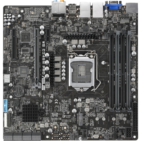 UPC 889349981634 product image for Asus WS C246M PRO Workstation Motherboard - Intel Chipset - Socket H4 LGA-1151 - | upcitemdb.com