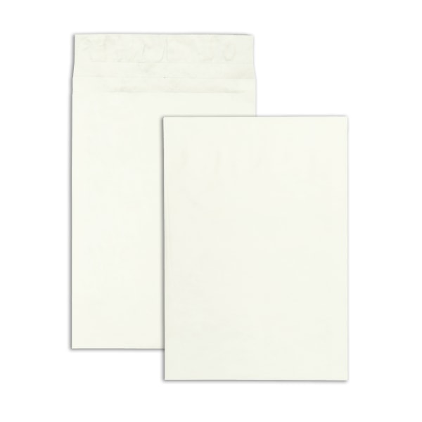 Quality Park® Tyvek® Expansion Envelopes  12  x 16  x 2   14 Lb  White  Carton Of 100